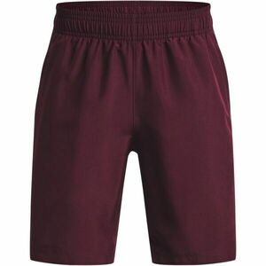 Under Armour WOVEN GRAPHIC SHORTS Fiú rövidnadrág, bordó, méret kép