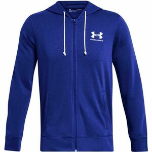 Under Armour RIVAL TERRY LC FZ Férfi pulóver, kék, méret kép