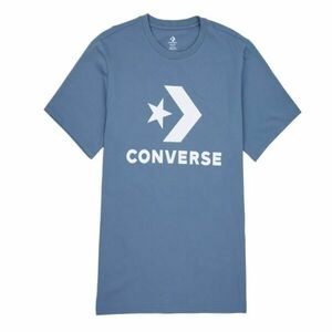 Converse STANDARD FIT CENTER STAR CHEV Férfi póló, kék, méret kép