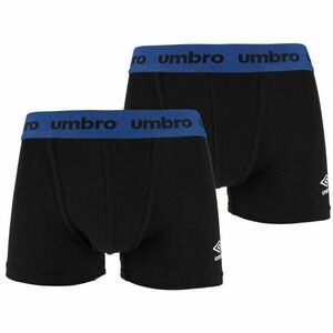Umbro BOXER SHORT 2 PACK Férfi bokszeralsó, fekete, méret kép