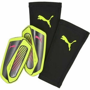 Puma ULTRA FLEX SLEEVE Gyerek futball sípcsontvédő, sárga, méret kép