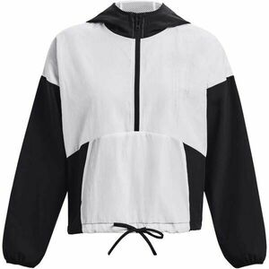 Under Armour WOVEN GRAPHIC JACKET Női kabát edzéshez, fehér, méret kép