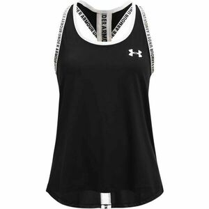 Under Armour KNOCK OUT Lány ujjatlan felső, fekete, méret kép