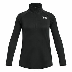 Under Armour TECH GRAPHIC 1/2 ZIP Hosszú ujjú lányka felső, fekete, méret kép