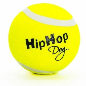 TRIXIE HIPHOP DOG 6, 5 cm Sötétben világító labda, sárga, méret kép