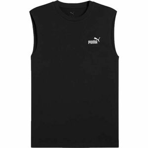 Puma ESSENTIALS NO 1 LOGO SLEVEIESS TEE Férfi ujjatlan felső, fekete, méret kép