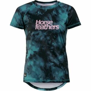 Horsefeathers DECO Női kerékpáros mez, sötétzöld, méret kép