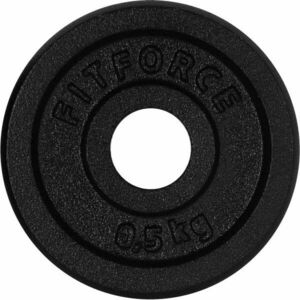 Fitforce PLB 0, 5KG 25MM Súlyzótárcsa, fekete, méret kép