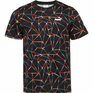 Puma LOVE UNITED AOP TEE Férfi póló, fekete, méret kép