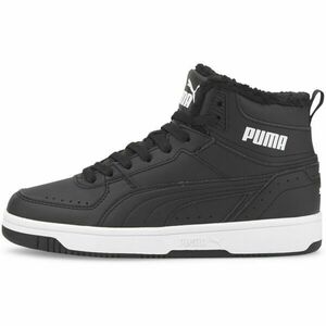 Puma REBOUND JOY FUR JR Gyerek bélelt cipő, fekete, méret 37.5 kép