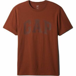 GAP BASIC LOGO Férfi póló, barna, méret kép