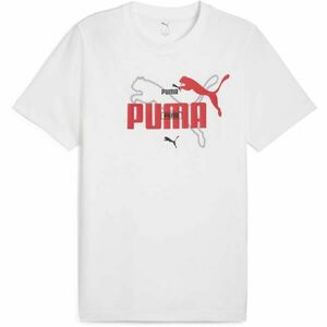 Puma ESSENTIALS LOGO LAB SUMMER TEE Férfi póló, fehér, méret kép