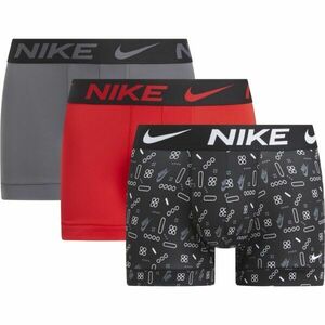 Nike DRI-FIT ES MICR TRUNK 3PK Férfi bokszeralsó, sötétszürke, méret kép