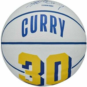 Wilson NBA PLAYER ICON MINI BSKT CURRY 3 Mini kosárlabda, fehér, méret kép