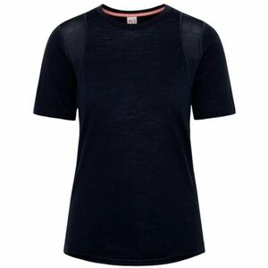 KARI TRAA EMBLA WOOL TEE Női póló, fekete, méret kép