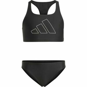 adidas PERFORMANCE BIG BARS KIDS Lány úszódressz, fekete, méret kép