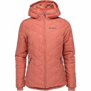 Columbia HEAVENLY HOODED JACKET Női télikabát, lazac, méret kép