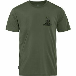 Horsefeathers RECKLESS TECH Férfi póló, khaki, méret kép