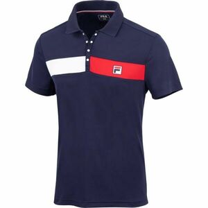 Fila POLO JAYDEN Férfi galléros póló, sötétkék, méret kép