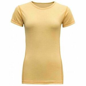 Devold BREEZE MERINO 150 T-SHIRT Női póló, sárga, méret kép