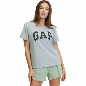 GAP LOGO SLUB Női póló, szürke, méret kép