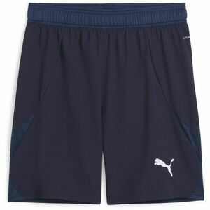 Puma TEAMFINAL SHORTS Férfi futball rövidnadrág, sötétkék, méret kép
