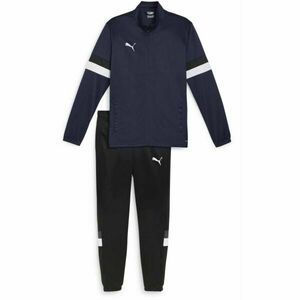 Puma TEAMRISE TRACKSUIT Férfi melegítő szett, sötétkék, méret kép