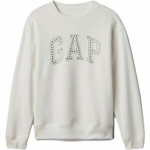 GAP V-GAP HERITAGE CREW Női pulóver, fehér, méret kép