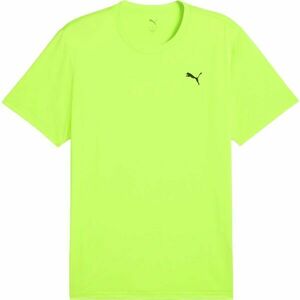 Puma M TAD ESSENTIALS SOLID CAT TEE Férfi póló, világoszöld, méret kép