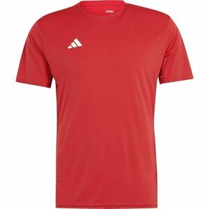 adidas ADIZERO ESSENTIALS TEE Férfi póló futáshoz, piros, méret kép