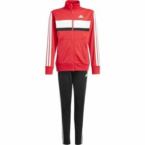 adidas 3 STRIPES TIBERIO Fiú melegítő szett, piros, méret kép