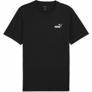 Puma ESSENTIALS 2COLOR SMALL NO 1 LOGO TEE Férfi póló, fekete, méret kép