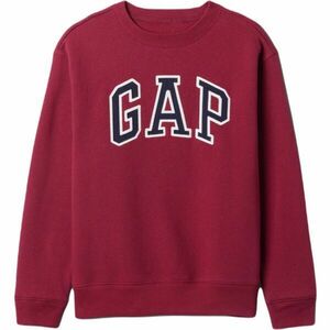 GAP V-GAP HERITAGE CREW Női pulóver, bordó, méret kép