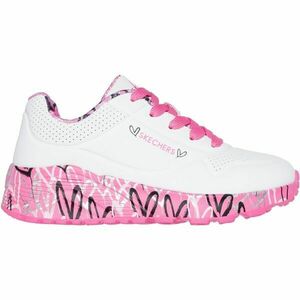 Skechers UNO LITE - LOVELY LUV Gyerek szabadidőcipő, fehér, méret kép