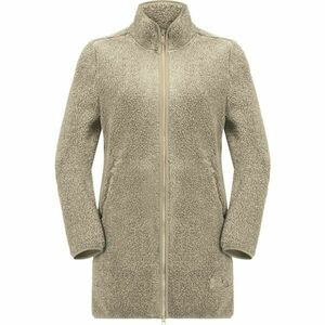 Jack Wolfskin HIGH CURL COAT W Női télikabát, bézs, méret kép