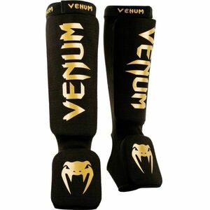 Venum KONTACT SHIN GUARDS Sípcsontvédő, fekete, méret kép