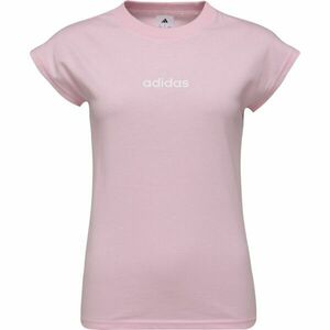 adidas ESSENTIALS LINEAR SINGLE Női póló, rózsaszín, méret kép