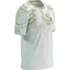 Compressport PERFORMANCE SS TSHIRT M Férfi futófelső, fehér, méret kép