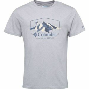 Columbia PATH LAKE GRAPHIC TEE II Férfi póló, szürke, méret kép