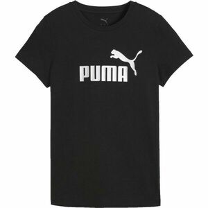 Puma ESSENTIALS METALLIC NO.1 LOGO TEE Női póló, fekete, méret kép