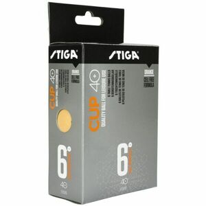 Stiga CUP ABS ORANGE 12-PACK Pingpong labda, narancssárga, méret kép