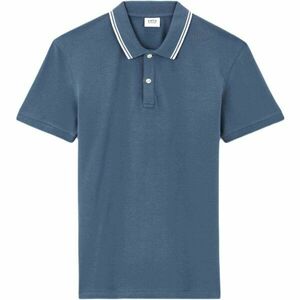 CELIO LEPRIME Férfi galléros póló, kék, méret kép