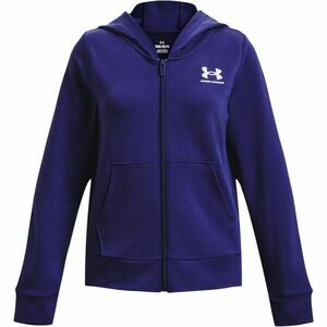 Under Armour RIVAL TERRY Lány pulóver, kék, méret kép
