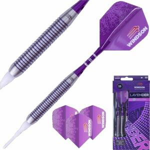 Windson LAVENDER 16 G Dartsnyíl készlet réz testtel és műanyag heggyel, lila, méret kép