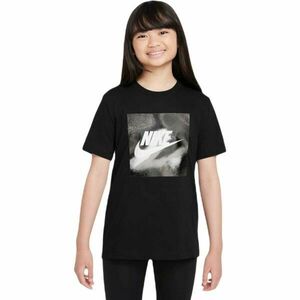 Nike NSW TEE LOGO Fiú póló, fekete, méret kép