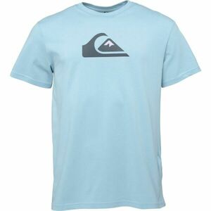 Quiksilver COMP LOGO SS Férfi póló, világoskék, méret kép