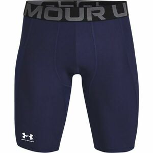 Under Armour HG ARMOUR LONG SHORTS Férfi kompressziós rövidnadrág, sötétkék, méret kép