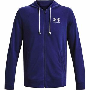 Under Armour RIVAL TERRY LC FZ Férfi pulóver, kék, méret kép