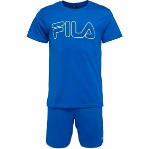 Fila SET SHORT SLEEVES T-SHIRT AND SHORT PANTS IN JERSEY Férfi pizsama, kék, méret kép