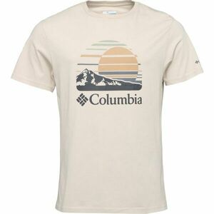 Columbia PATH LAKE GRAPHIC TEE II Férfi póló, bézs, méret kép